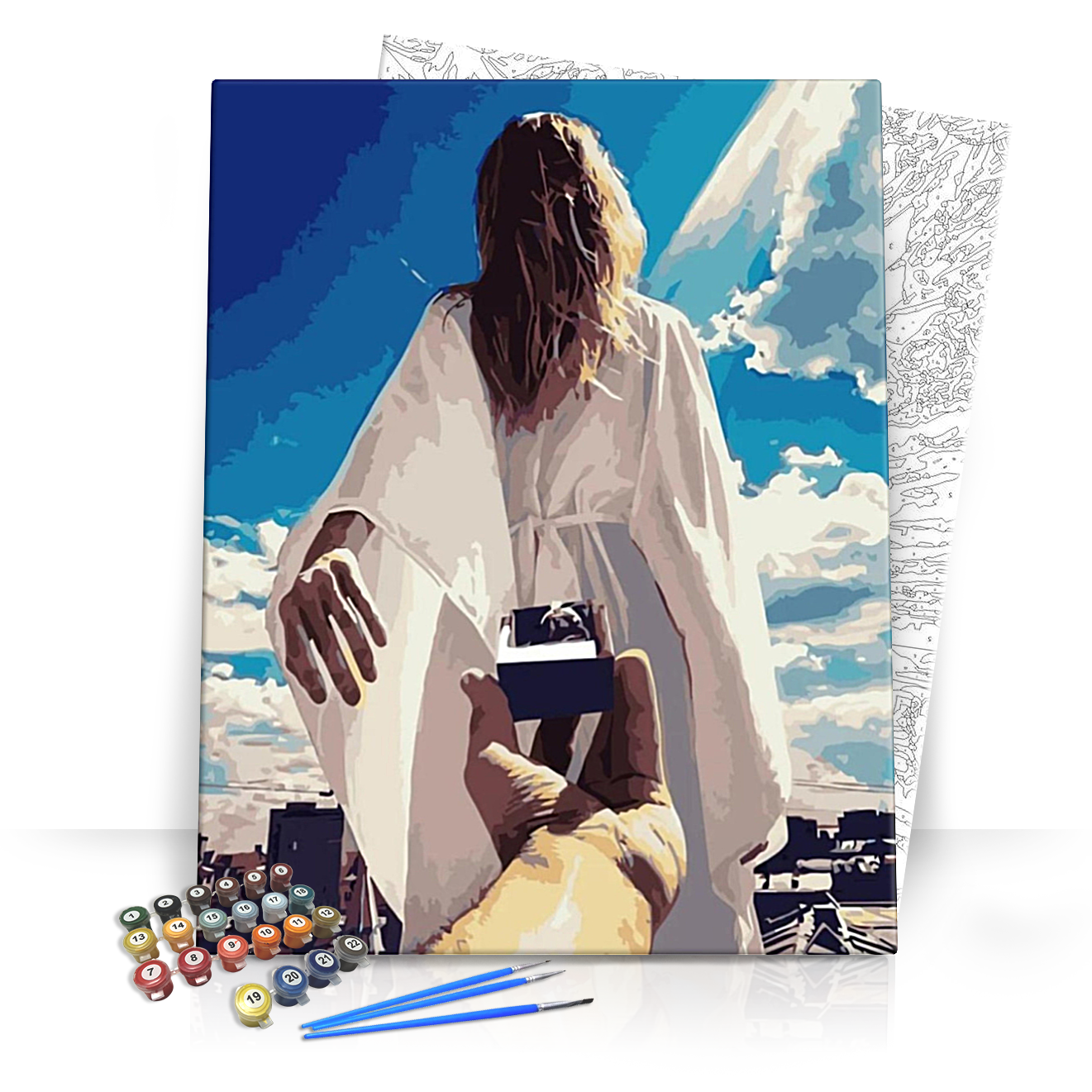 A lánykérés - számfestő készlet