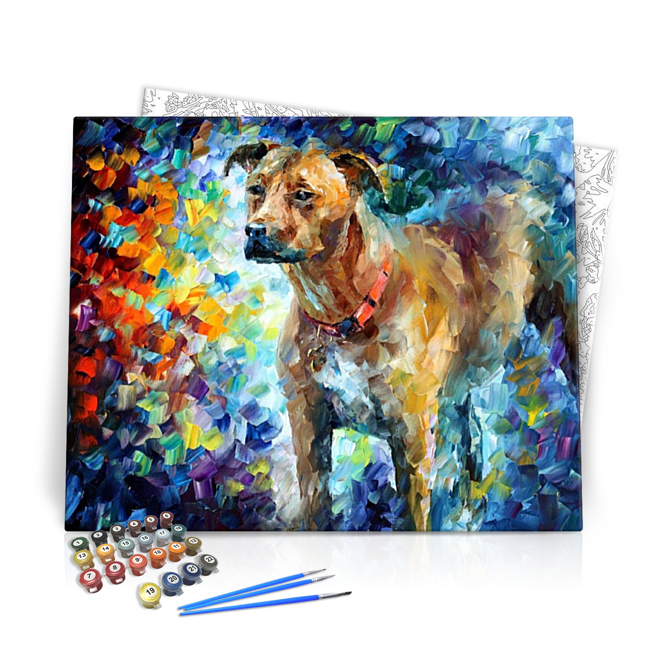 A Legjobb Barát - számfestő készlet