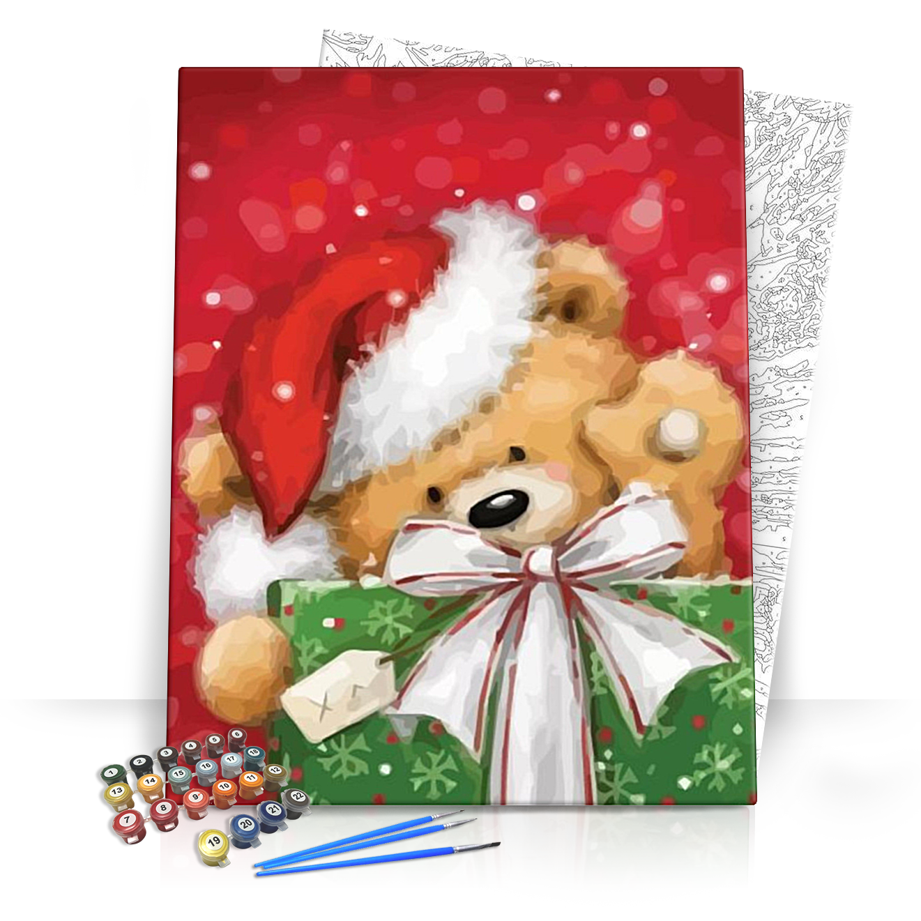 Ajándék, Neked - számfestő készlet