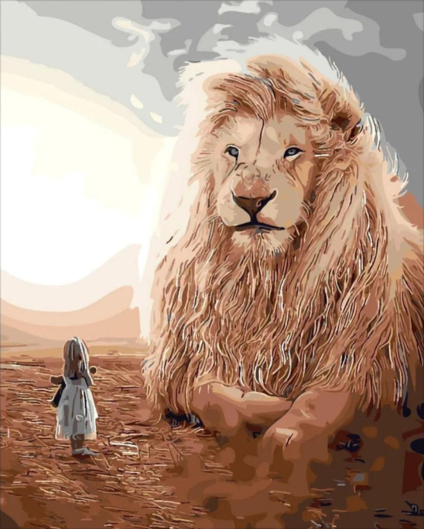 Az óriás - számfestő készlet