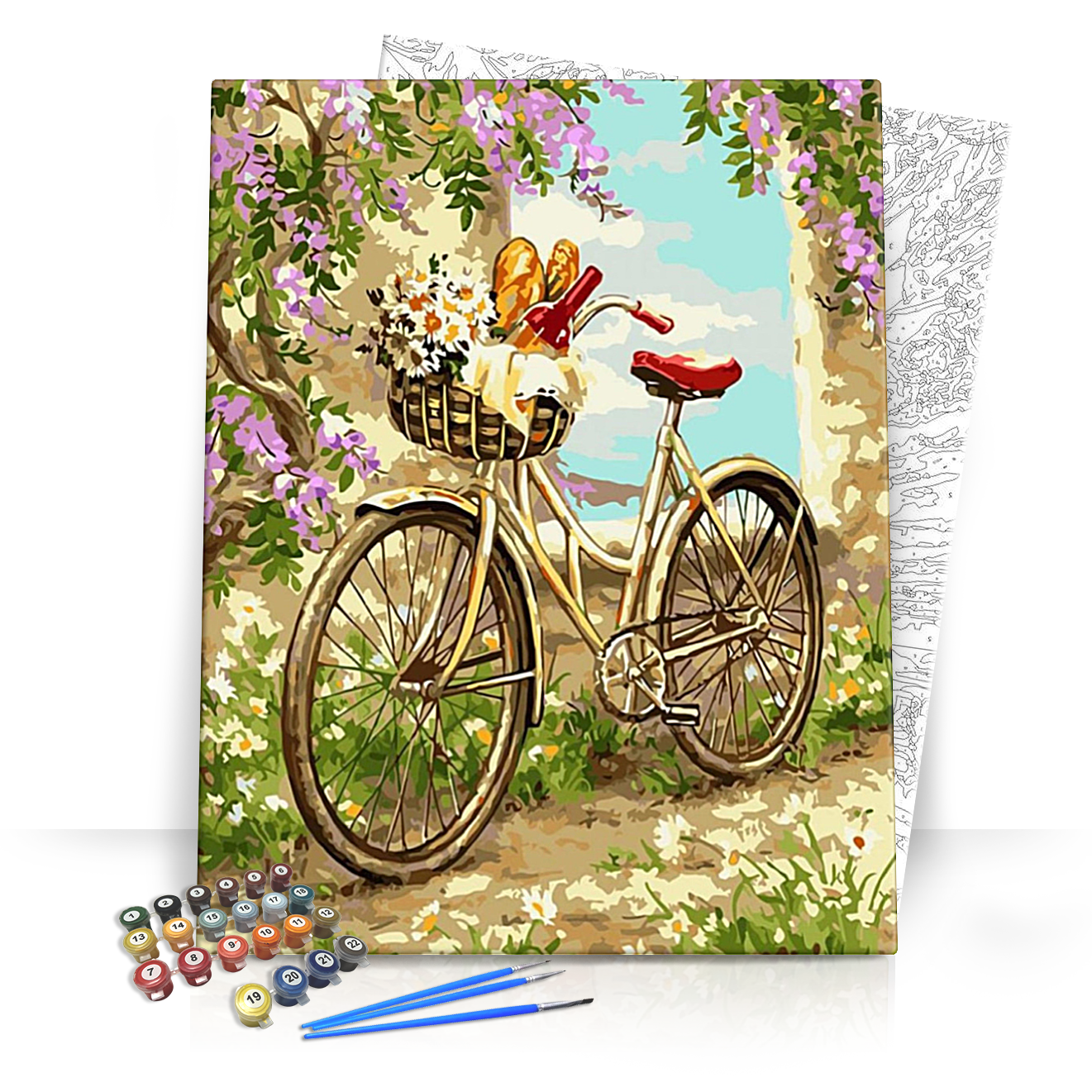 Batyubál - számfestő készlet