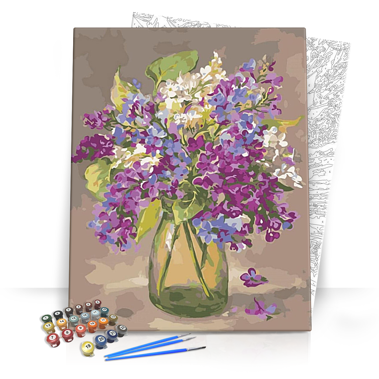 Csodálatos orgona - számfestő készlet