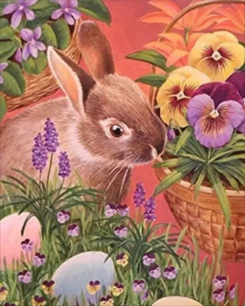 Cuki Nyuszmusz - húsvéti számfestő készlet