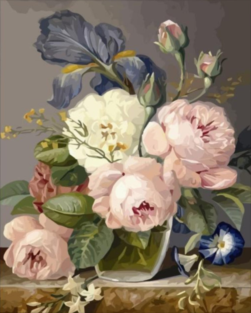 Díszítés - számfestő készlet