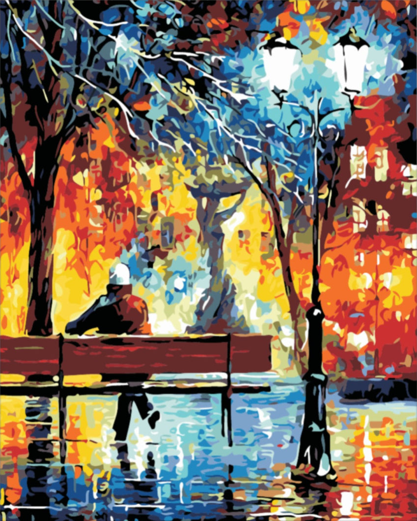 Egyedül - számfestő készlet