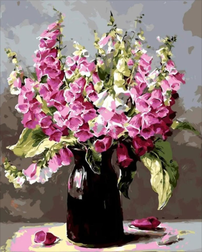 Harangvirág - számfestő készlet