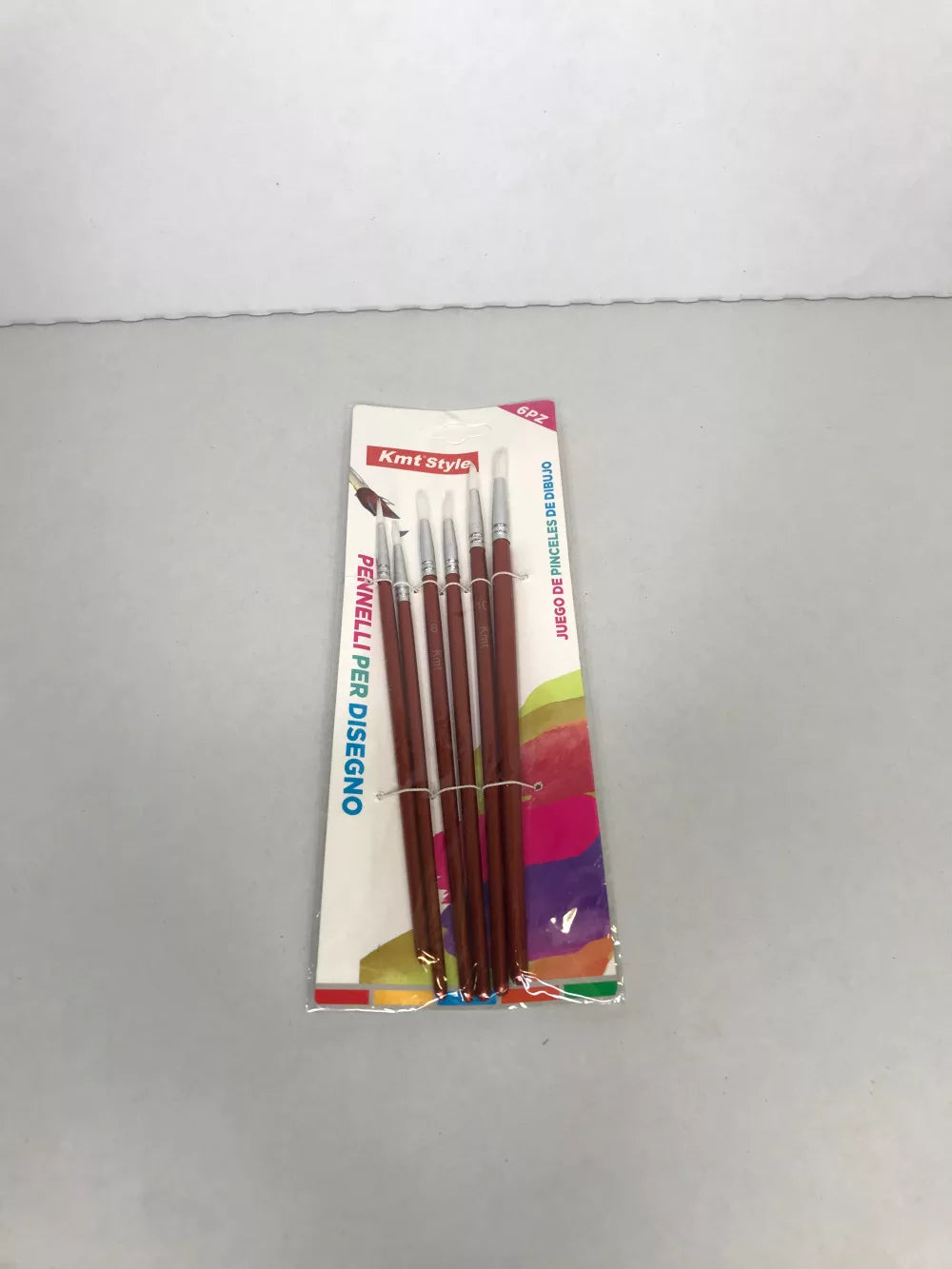 Hegyes Ecset Készlet - 6 darabos