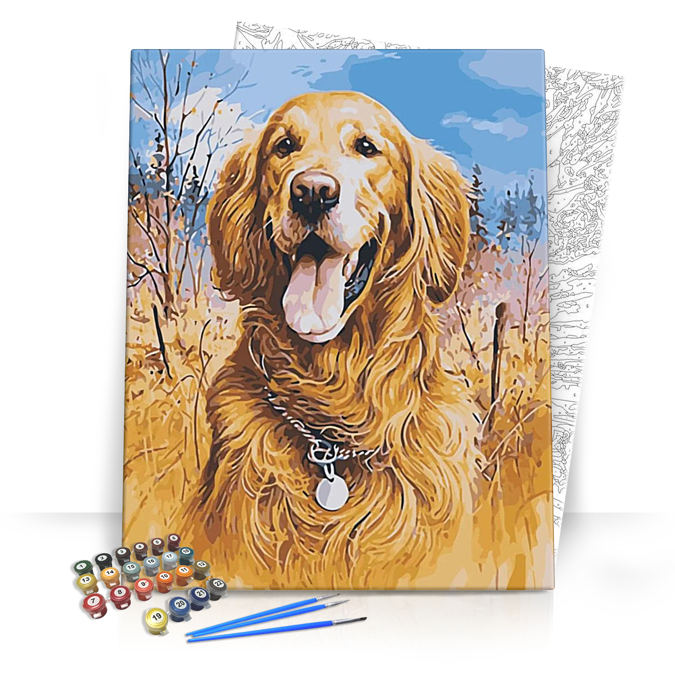 Hűség - számfestő készlet