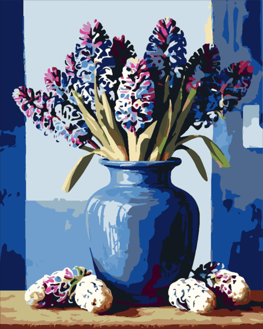 Jácintvarázs - számfestő készlet