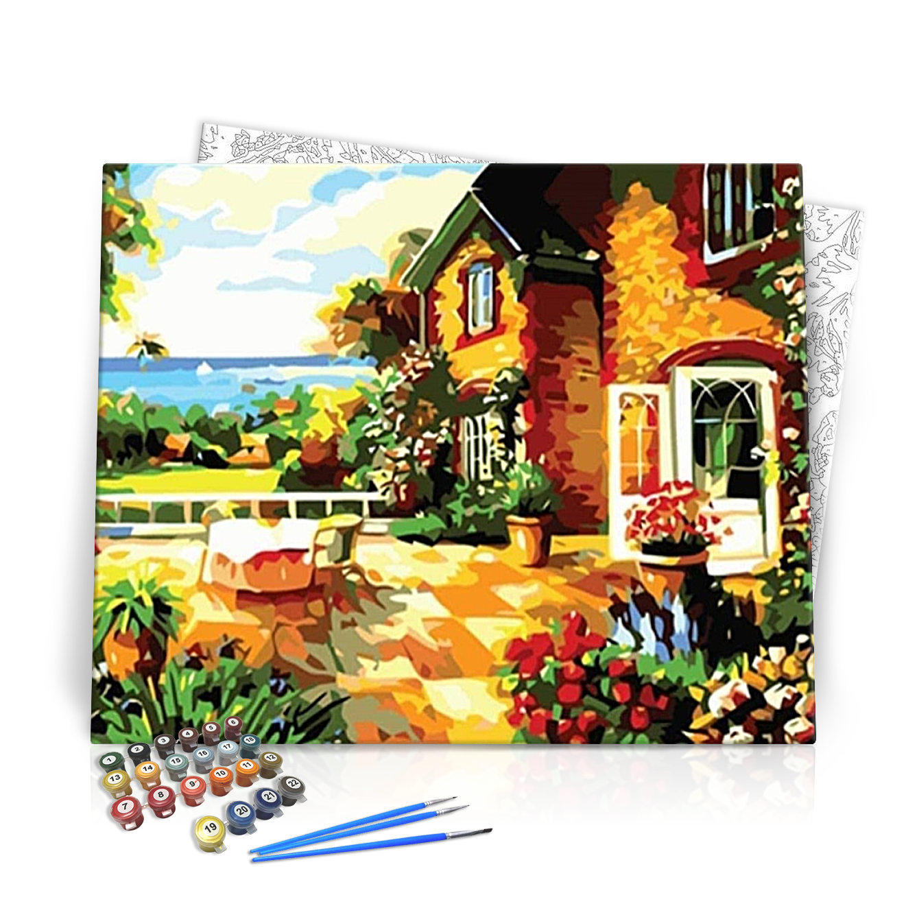 Kerti Terasz - számfestő készlet