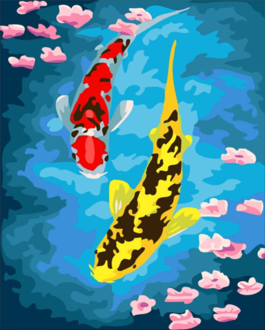 Koi Pontyok - számfestő készlet