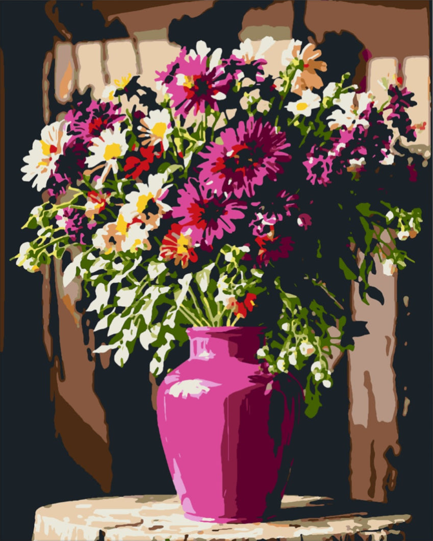 Magenta álom - számfestő készlet