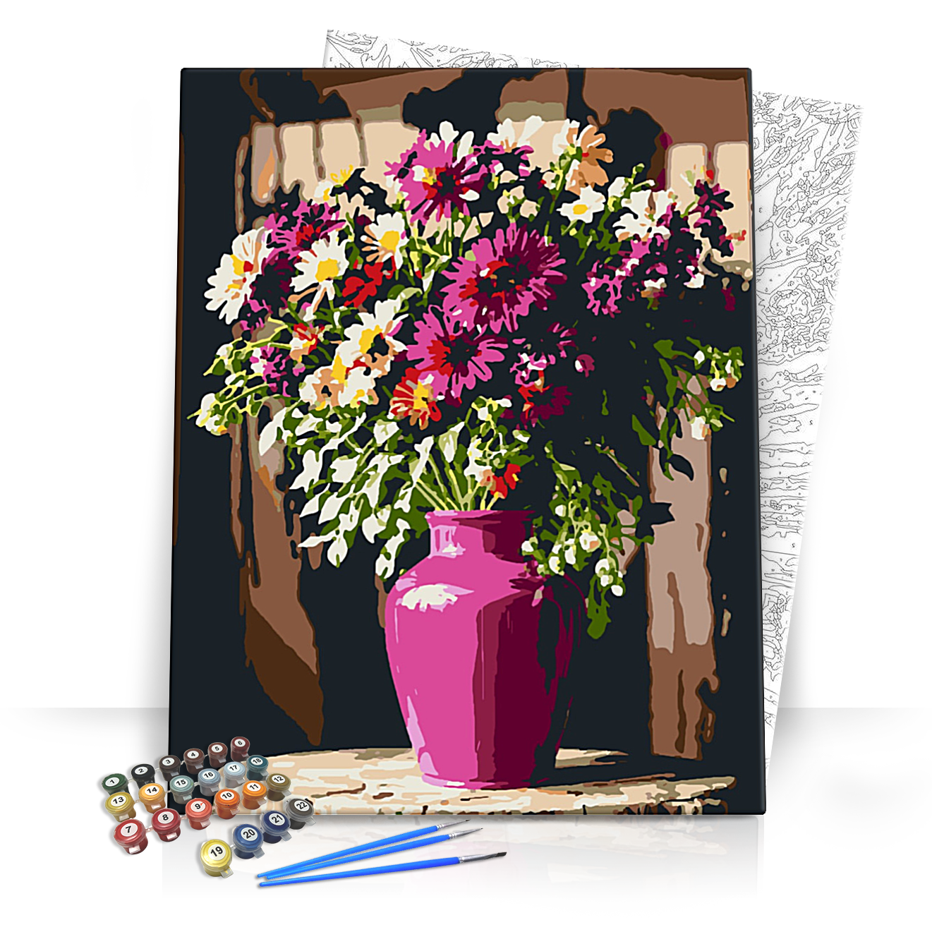 Magenta álom - számfestő készlet