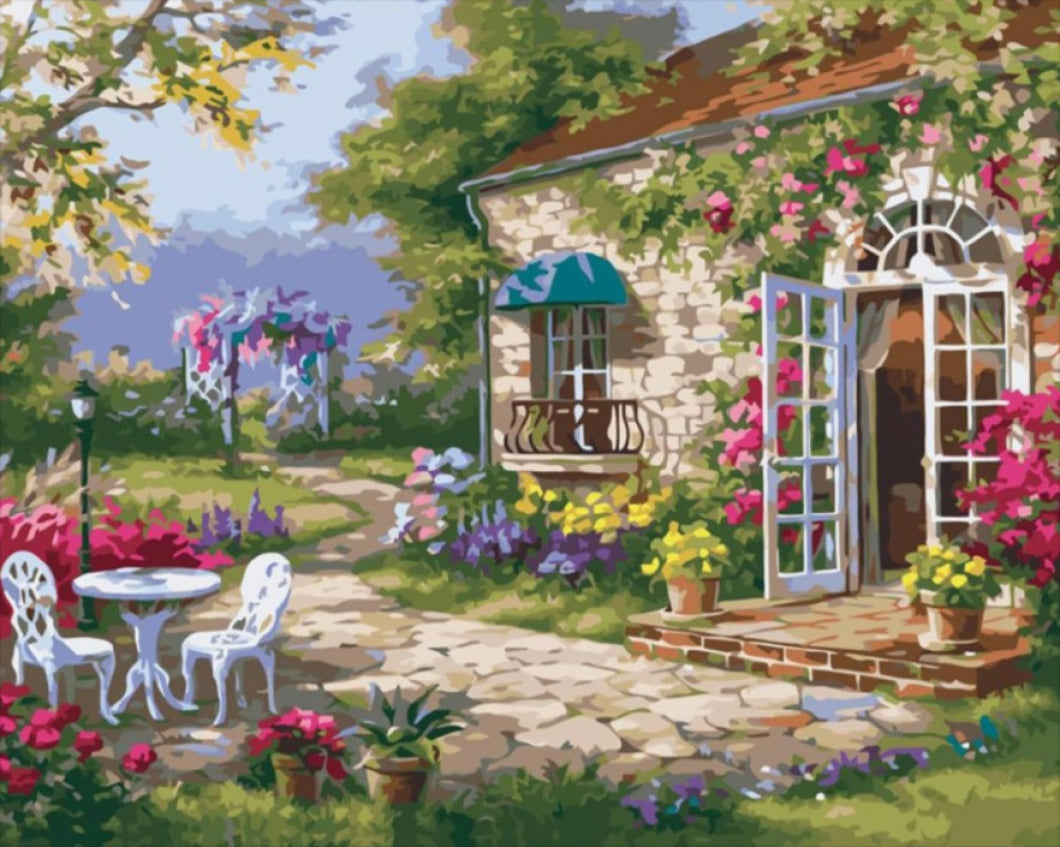 Mesekert - számfestő készlet