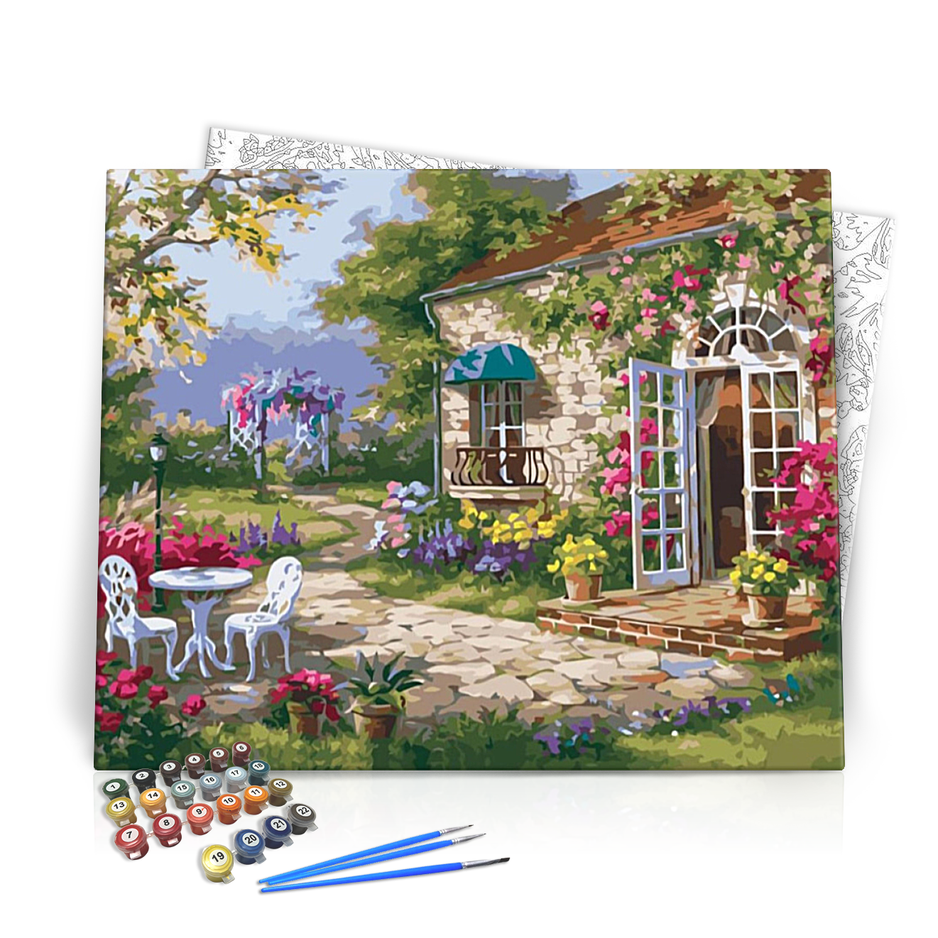 Mesekert - számfestő készlet