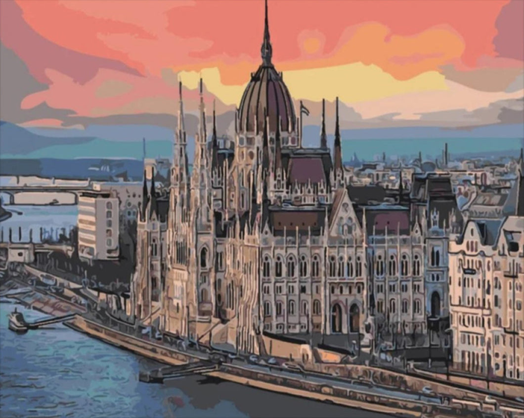 Parlament - számfestő készlet