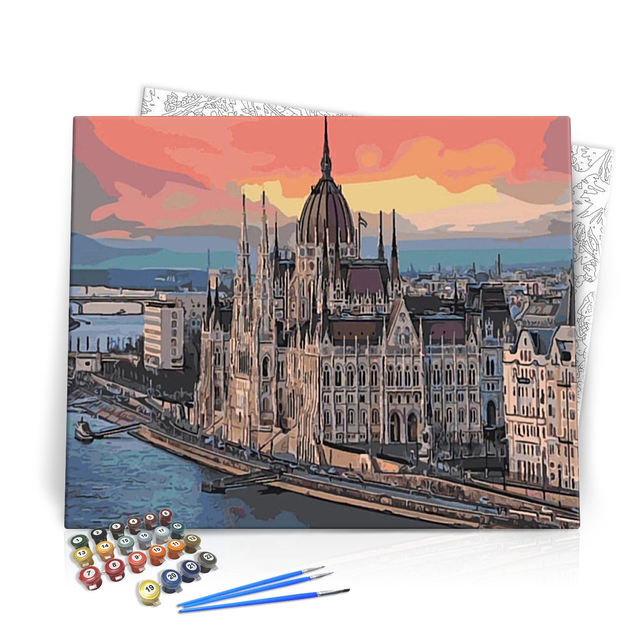 Parlament - számfestő készlet