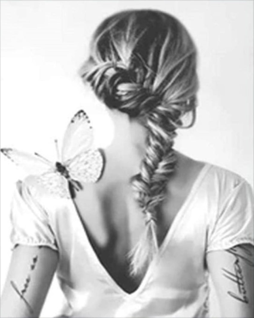 Pillangó kisasszony - számfestő készlet