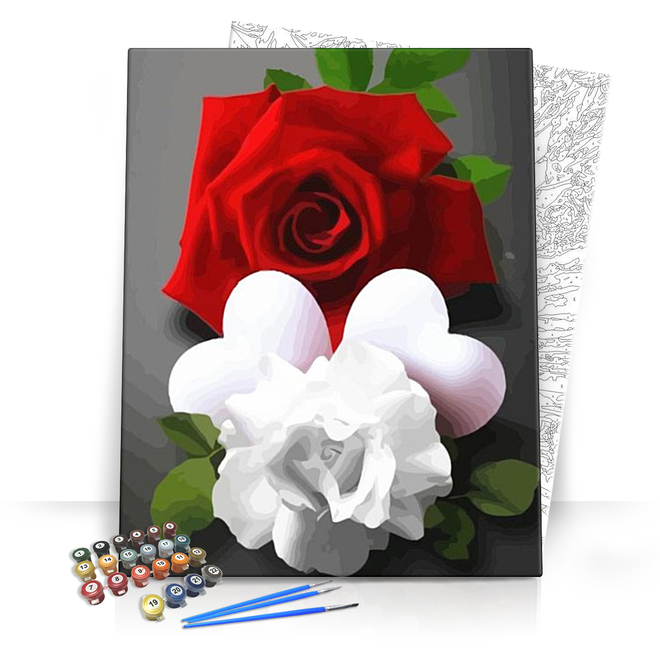 Valentinem - számfestő készlet