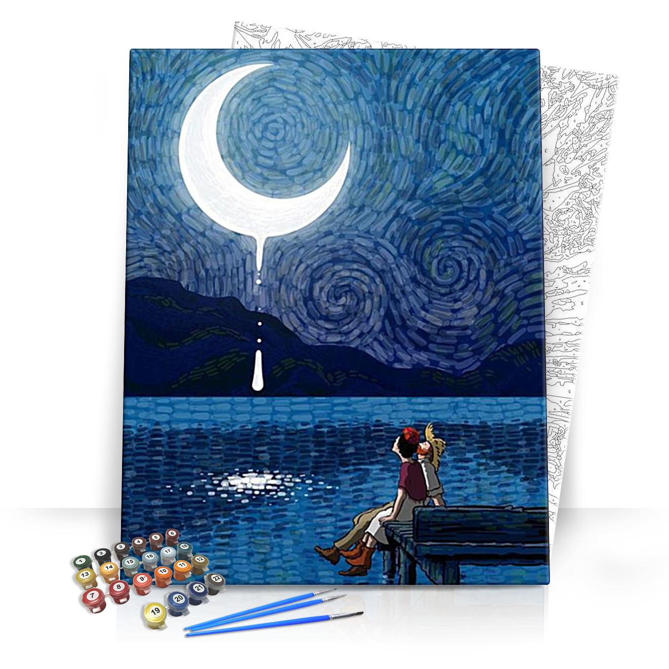 Van Gogh estje - számfestő készlet