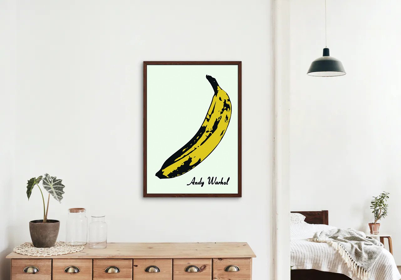 Banán - számfestő készlet