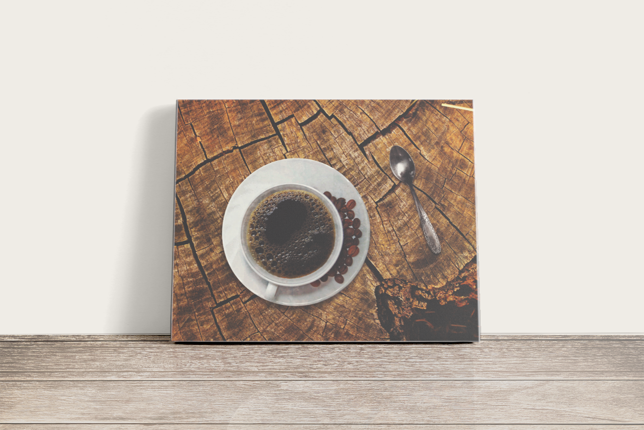 Csésze kávé - vászonkép