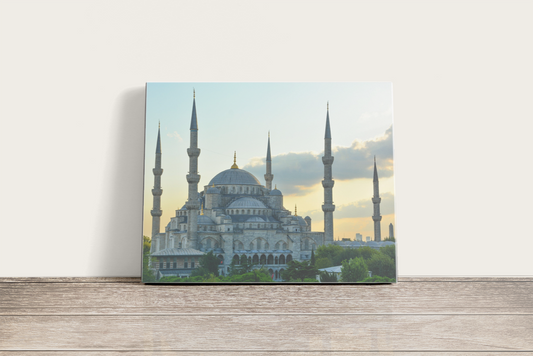 Isztambul napfelkelte - számfestő készlet