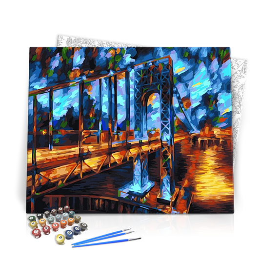 A híd - számfestő készlet