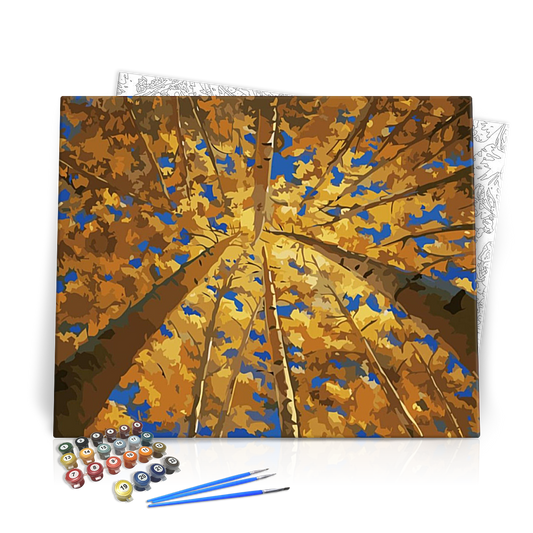 A nyárfák alatt - számfestő készlet