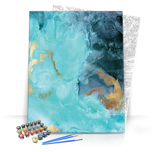 Arany a Tenger Alatt - számfestő készlet