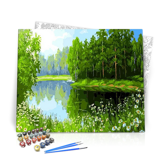 Erdei Tó - számfestő készlet