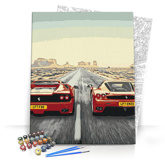 Ferrarik - számfestő készlet