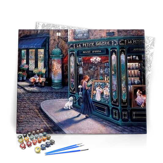 Francia Üzlet - számfestő készlet