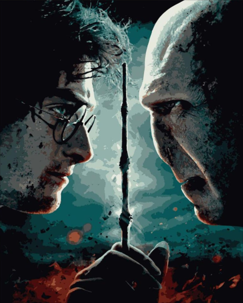 Harry Potter - számfestő készlet