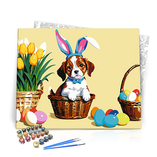 Húsvéti Hangulat - húsvéti számfestő készlet