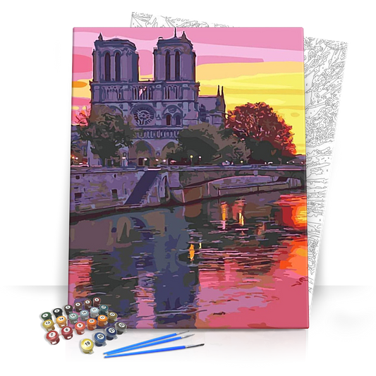 Kastély - számfestő készlet