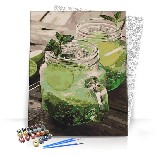 Limonádé - számfestő készlet