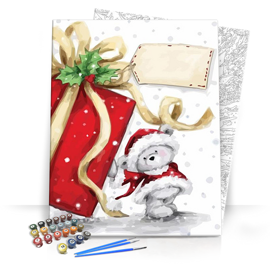 Macis ajándék - számfestő készlet