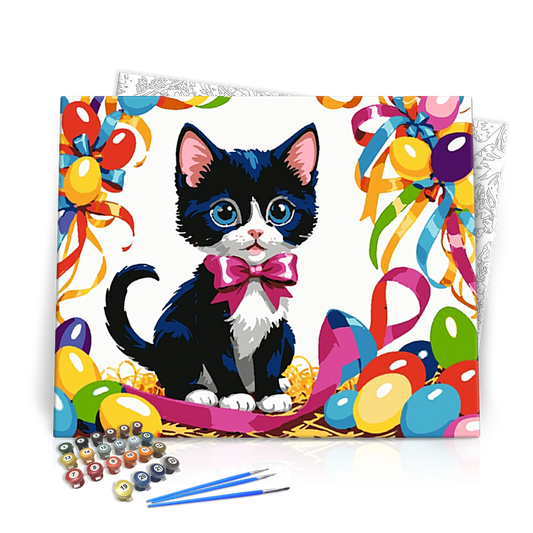 Masnis Kiscica - húsvéti számfestő készlet