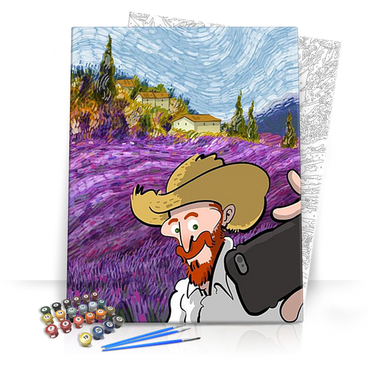 Modern Vincent - számfestő készlet