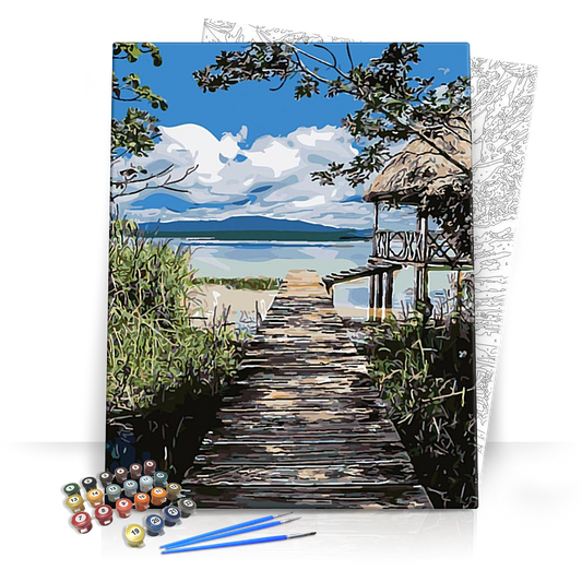 Móló - számfestő készlet