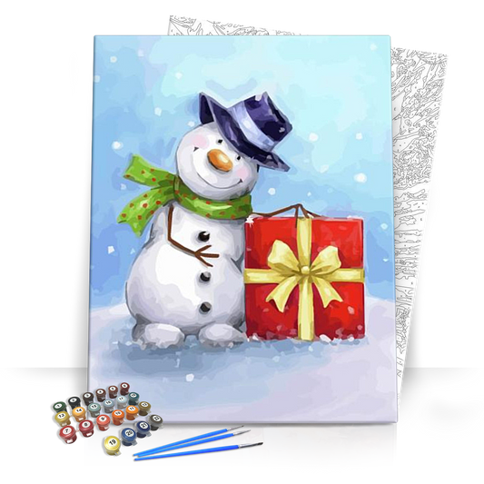 Nagy ajándék - számfestő készlet