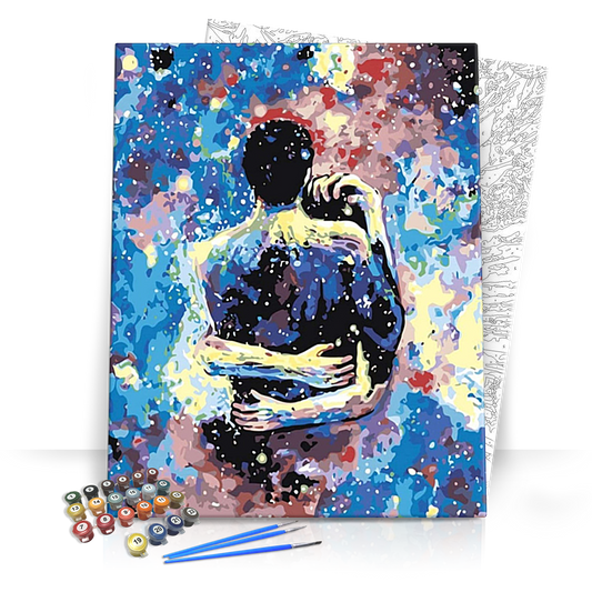 Nagy Ölelés - számfestő készlet