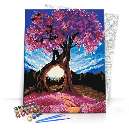 Ölelő Fák - számfestő készlet