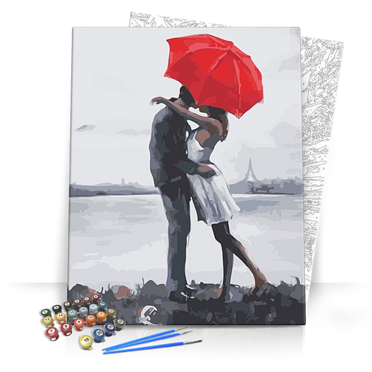 Őszinte Szeretet - számfestő készlet