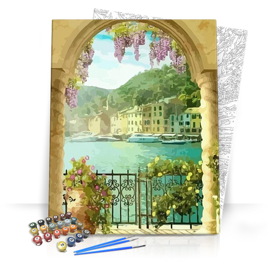 Panoráma - számfestő készlet