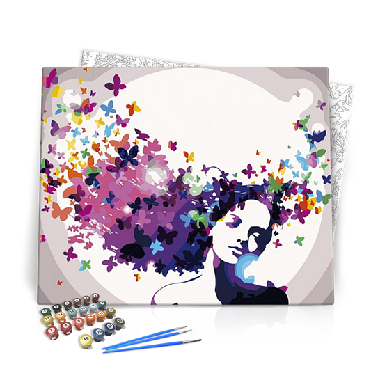 Szárnyaló gondolatok - számfestő készlet