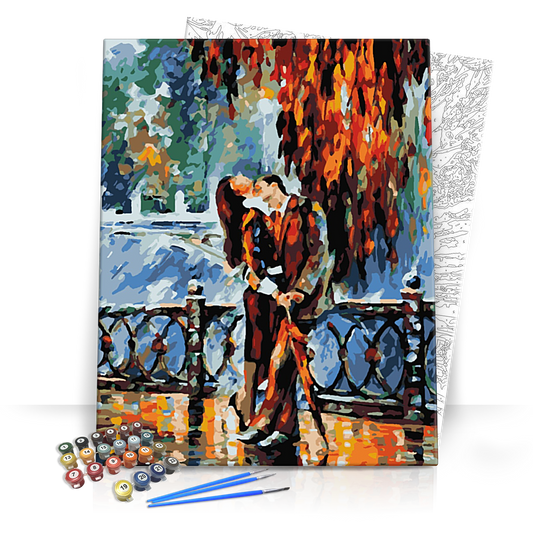 Szerelem Munka Után - számfestő készlet