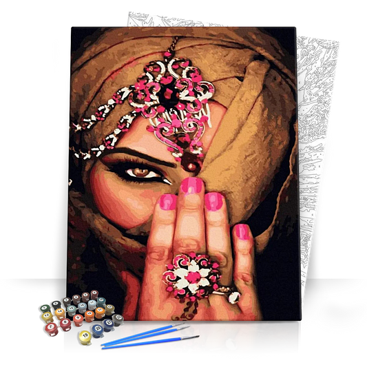 Takarásban - számfestő készlet