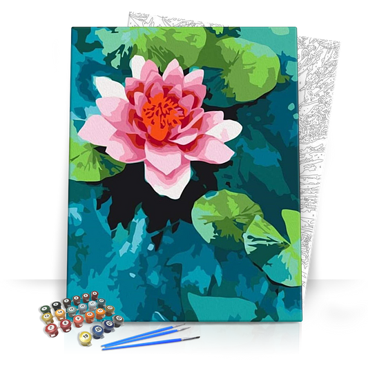 Tündérrózsa - számfestő készlet